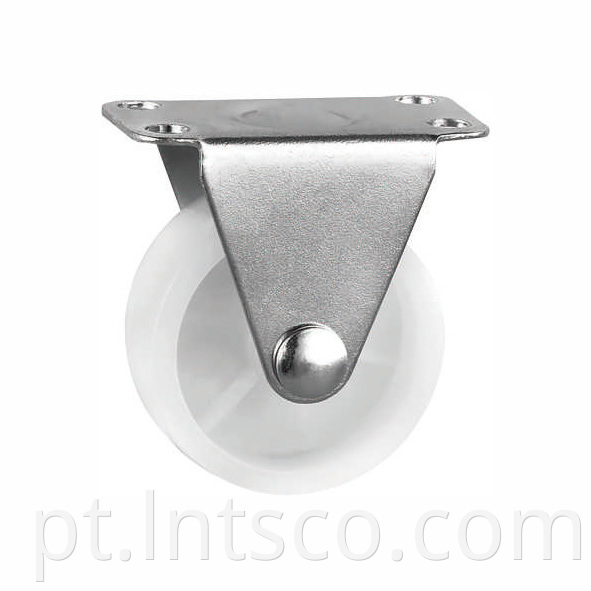 Light Duty White PP Rigid Caster